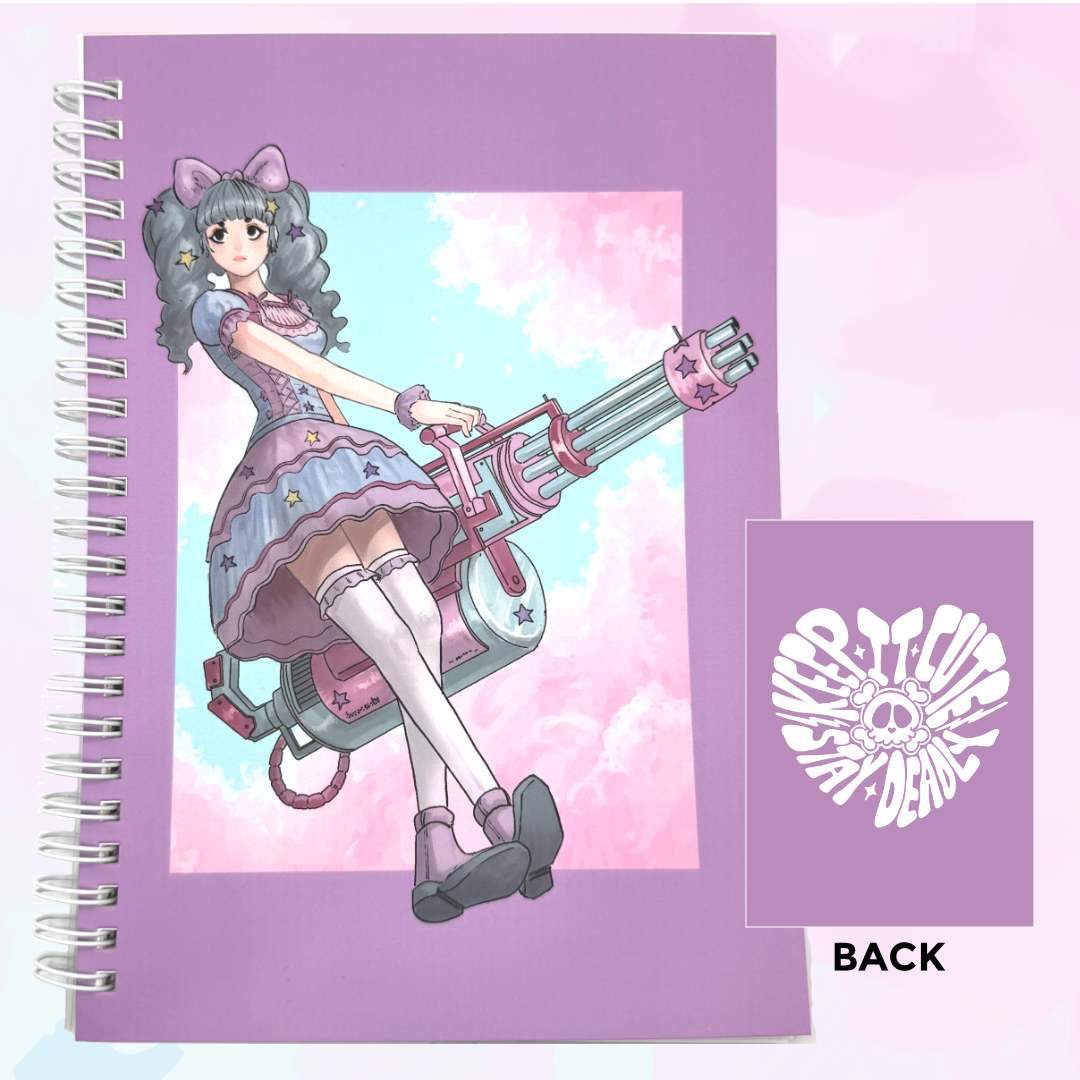 Keep It Cute Stay Deadly: Mina Reusable Stickerbook