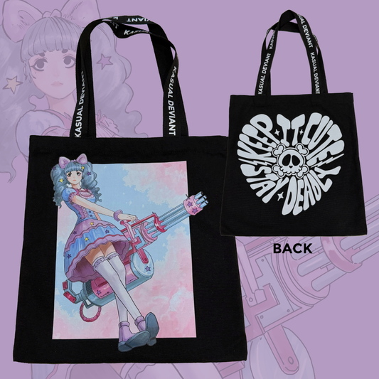 Keep It Cute Stay Deadly: Mina Tote Bag