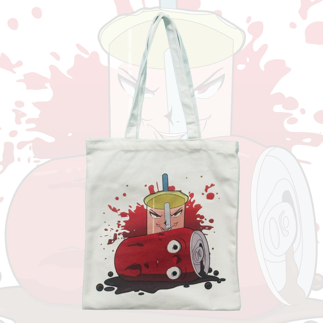 Murder Tea Canvas Tote Bag